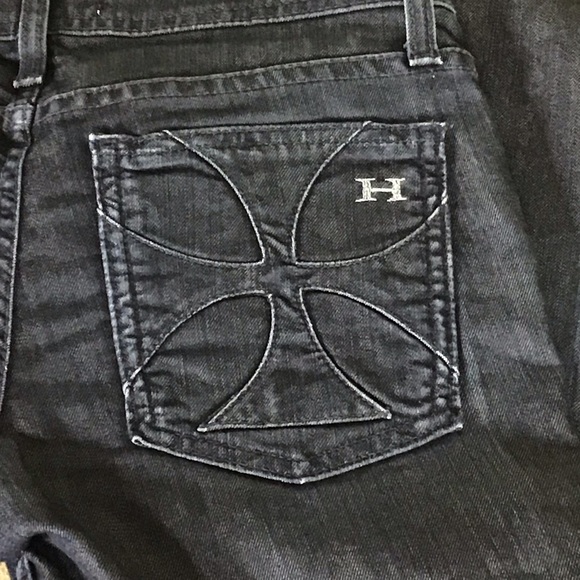 Habitual Los Angeles  Dark wash Women’s Jeans  with detailed back pockets Sz. 26 - Picture 8 of 12